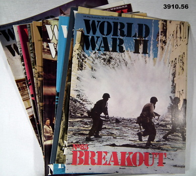 Magazine collection set relating to WW2.
