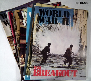 Magazine collection set relating to WW2.