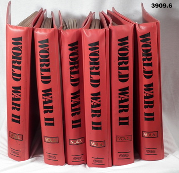 Six folder set of magazines WW2.