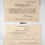 Documents relating to medical and badge wearing WW2