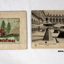 Two postcards both photographic and silk.