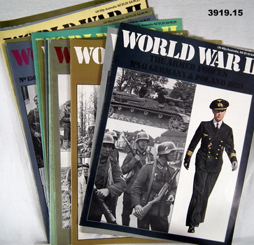 Magazine collection set relating to WW2.