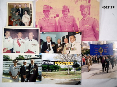 Photos covering 1 RAR from Vietnam to 1999