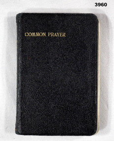 Small book of Common prayer bible.