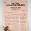 Letter on colour stationary  with letter head.