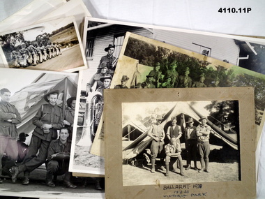 Collection of 38th Battalion photos 1938 - 40