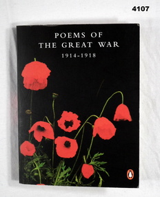 Bork, poems of the Great War 1914 - 1918