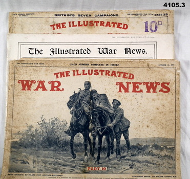 Three Volumes of the Illustrated War News 1914/15