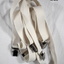 Pair of white military issue Braces.