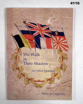 Allied Armistice book of poetry WW1