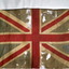 Union Jack flag mounted on a short stick