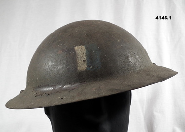 Two steel helmets WW2 era
