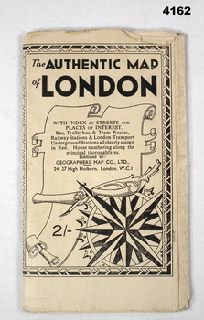 The authentic street map of London