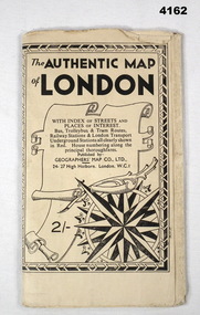 The authentic street map of London
