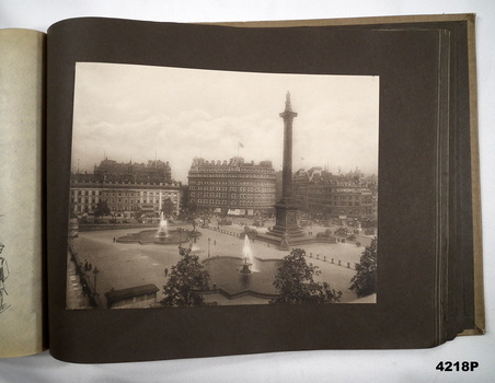 WWI era photograph album - The Heart of the Empire you came to defend