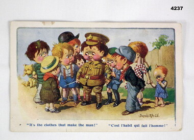 Postcard from France from an Australian soldier