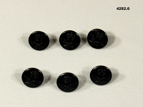 RAAF uniform coat buttons WW2