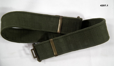 Equipment - WEBBING BELT, 1960-70