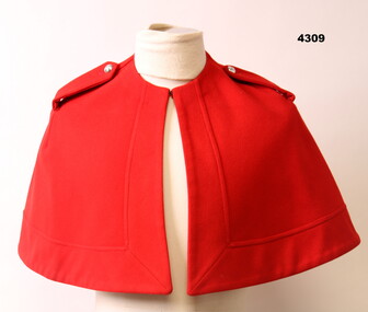 Red Nurses Cape 1971 Military issue