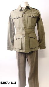 Uniform - BATTLE DRESS - JACKET AND TROUSERS, 1942