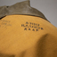 Markings on the wet weather cape.