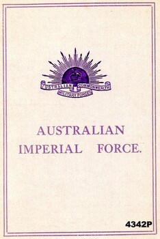 Front cover of “where the Australian lie WW1.