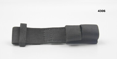 Blackened bayonet frog for SLR.