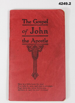 Book, the Gospel of St John
