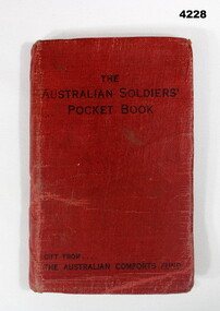 Soldiers Comfort Fund book WW2