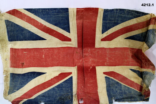 Series of 8 flags from nations on allies side WW1