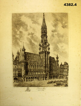 One of four loose pages in the album.