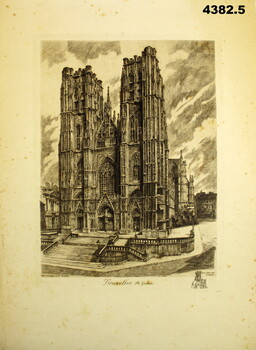 One of four loose pages in the album.