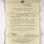 Official AMF letter and regarding a Victory medal