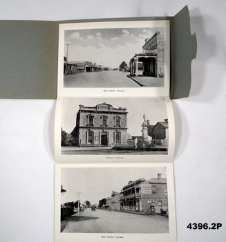 Photos inside the souvenir pictorial.