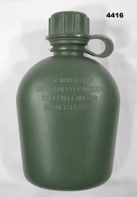 Military issue green water bottle