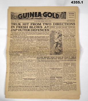 Guinea Gold Newspapers Northern Edition (America & New Britain Editions) 1944