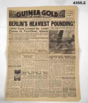 Guinea Gold Newspapers Northern Editions In the Field 1944
