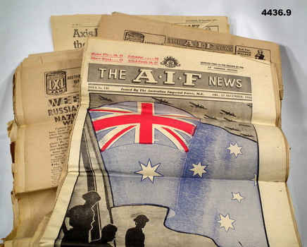 Australian AIF Newspapers WW2 era.