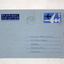 Address panel of an airmail letter to F.G. Davey.