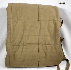Khaki sleeping bag, c. WWII