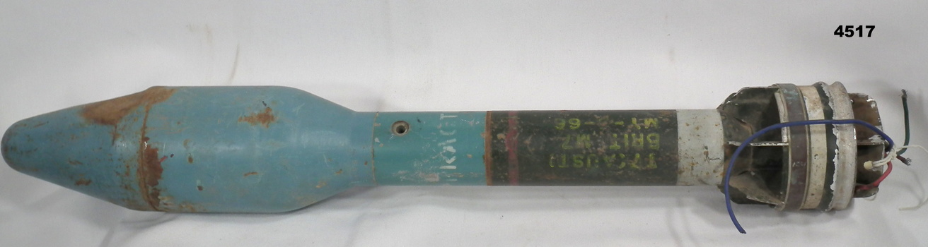 66 mm practice rocket projectile