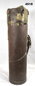 Cardboard Cylinder style container for shell.