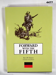 Book record of events of 5th Battalion, AIF, WWI