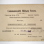 Post card advising of Training commencement 1915