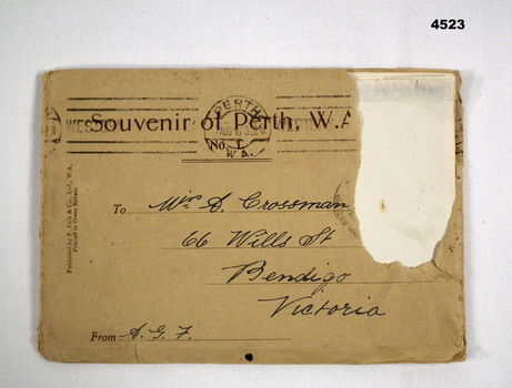 Souvenir booklet of Perth WA.