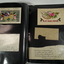 Scrap book of cards and letters WW1