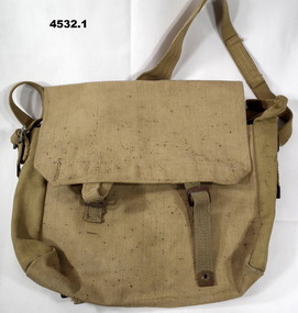 Canvas webbing Pattern 37 haversack, c. WWII