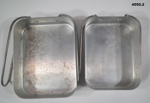 Set of Aluminium mess dixes,