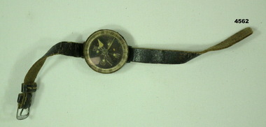 Japanese wrist compass, WWII