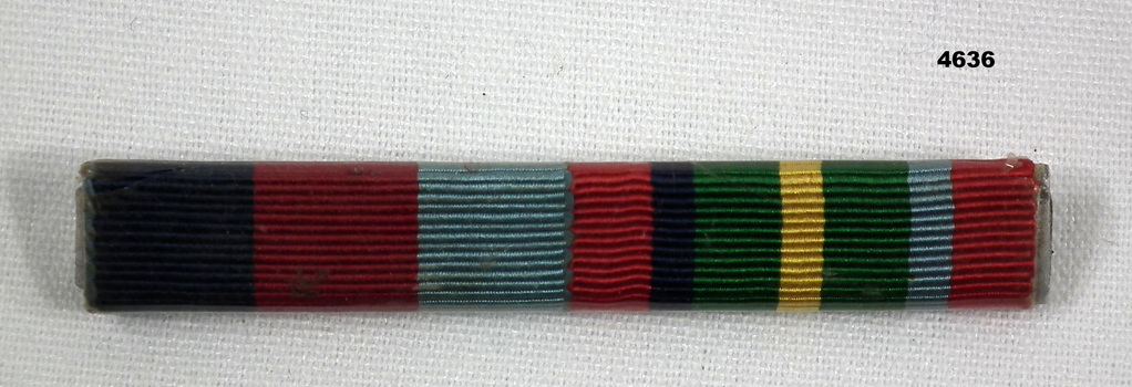 Pair of WW2 service ribbons issue